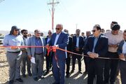 نیروگاه خورشیدی ۳.۲ مگاواتی پاسارگاد افتتاح شد