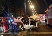 برخورد خودرو با تجمع مردمی در مشهد چهار فوتی برجای گذاشت