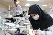 ویزیت و ارائه خدمات رایگان دندانپزشکی به ۵۰۰ نفر در شریف‌آباد