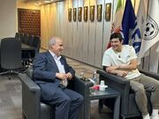 دیدار سردار آزمون با رئیس فدراسیون