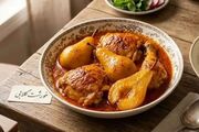 طرز تهیه خورشت گلابی با مرغ؛ خوش‌عطر و مجلسی
