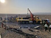 افزایش شمار جان‌باختگان واژگونی اتوبوس مسافربری آزادراه ساوه به همدان به 13 نفر