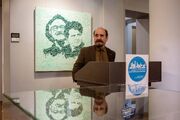 نمایشگاه آثار خلق‌شده در رویداد هنری «بر خط آواز» افتتاح شد/ شجریان، نماد هنر و هنرمندی