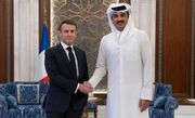 امیر قطر از گفت‌وگوهای مفید با ماکرون تمجید کرد