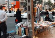 مدیریت بساط گستری در محور ۱۵ خرداد با همکاری پلیس و شهرداری