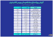 سلطنت شمش طلا و گندله سنگ آهن بر بازار گواهی‌ سپرده کالایی