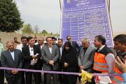 افتتاح ۵ طرح و آغاز یک پروژه راهداری در هلیلان