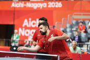 صعود برادران عالمیان به یک‌هشتم نهایی تنیس روی میز دوبل ناگویا