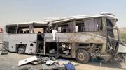 آخرین وضعیت مصدومان واژگونی اتوبوس کرمانشاه ـ تهران