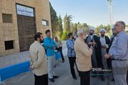 روایتگری در باغ رضوان؛ بازدید کارگروه امیربیان از معراج‌الشهدا و حسینیه وداع