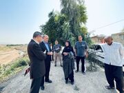 آغاز اقدامات فوری برای ایمن‌سازی دیواره رودخانه و ساماندهی معابر میان‌گلال