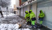 آمادگی ۲۵۰ نیروی شهرداری شهرکرد برای فصل زمستان