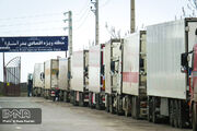 توافق ایران و آذربایجان برای افزایش خروج کامیون‌ها از مرز آستارا