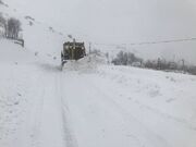 انجام ۱۱ هزار و ۲۴۰ کیلومتر باند عملیات برف‌روبی در محورهای کرمانشاه