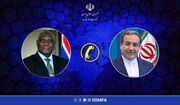 تأکید وزرای امور خارجه گامبیا و ایران بر گسترش روابط بین دو کشور