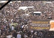مراسم تشییع پیکر آیت‌الله العظمی فیاض در کاظمین
