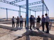 پیشرفت ۶۰ درصدی ساختمان دستگاه‌های خدمات‌رسان مرز چیلات