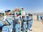 ورود پیکر خلبان قهرمان سوخو ۲۴ به ایران + جزئیات تشییع