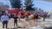 آتش‌نشانان در سه عملیات جداگانه از گسترش حریق در واحدهای مسکونی و تجاری جلوگیری کردند