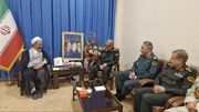 هماهنگی و همدلی میان نیروهای نظامی و انتظامی نقش مهمی در حفظ آرامش و امنیت استان دارد