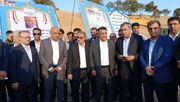 کلنگ‌زنی ساماندهی ورودی شهر پاتاوه با حضور وزیر کار