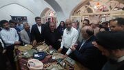بازارچه صنایع دستی در بافت تاریخی بلادشاپور افتتاح شد