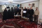 دیدار شهردار تبریز با خانواده شهید «فرشباف» و جانباز «شمس»