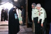 عکس | آئین گرامیداشت قائد شهید و شهدای فراجا در جنگ رمضان