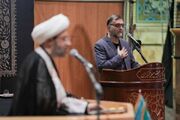 محفل قرآنی یادبود «رهبر شهید» در مسجد جمکران برگزار شد + عکس