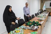 اهدای ۱۵۰۰ دست‌سازه اعضای کانون استان اردبیل به یاد کودکان شهید مقاومت در پیاده‌روی اربعین