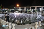 خادمی افتخاری اعضای خانه مطبوعات ملایر در موکب عقیله بنی هاشم