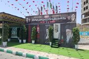 استقرار ستاد خدمت‌رسانی شهرداری قم به مناسبت اربعین در عمود ۱۴