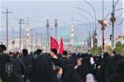 مسیر راهپیمایی مراسم دلدادگان حسینی اربعین در استان قم