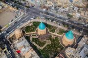 بررسی طرح ساماندهی و مرمت گنبد سبز قم