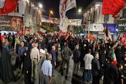 برپایی صد و پنجاه و نهمین اجتماع شبانه مردم انقلابی بابلسر