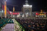 شام غریبان خورشید هشتم؛ حرم رضوی در سوگ امام رئوف