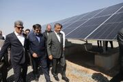 افتتاح ۵ نیروگاه خورشیدی در قم