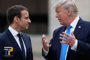 مکرون، ترامپ را تهدید کرد و وعده مقابله داد