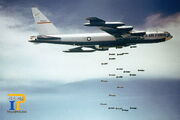 بمب‌افکن B-52 آمریکا سقوط کرد