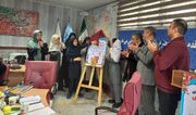 آیین رونمایی از کتاب «قصه‌های شیرین از دختران ایران» در دهیاری روستای آهار