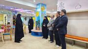 بازدید شهردار سلطانیه از کتابخانه عمومی سیدافضل موسوی زنجان