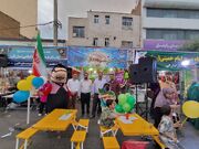 غرفه فرهنگی اداره‌کل کتابخانه‌های‌عمومی البرز میزبان راهپیمایان شد