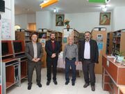 مدیرکل کتابخانه‌های‌عمومی استان البرز از کتابخانه‌های‌ شهرستان اشتهارد بازدید کرد