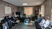 دیدار مدیرکل کتابخانه‌های‌عمومی استان البرز با شهردار و اعضای شورای شهر تنکمان