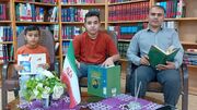 خوانش شعر پروین اعتصامی توسط «خانواده کتابخوان» در کتابخانه عمومی ولیعصر(عج) آبادان