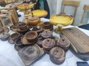 برگزاری نمایشگاه صنایع دستی و مشاغل خانگی در کتابخانه سید ابوالرضا راوندی کاشان