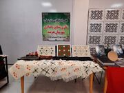 نمایشگاه صنایع دستی در کتابخانه امام علی (ع) شهرستان هیرمند