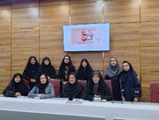محفل ادبی «آیین سرخ کلمات» در کتابخانه‌ عمومی علامه‌حلی برگزار شد