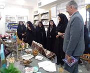 نمایشگاه صنایع‌دستی بانوان در کتابخانه جورقان