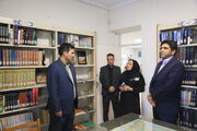 بازدید مدیران کل نهاد کتابخانه‌های عمومی کشور از کتابخانه عمومی شهرستان همدان